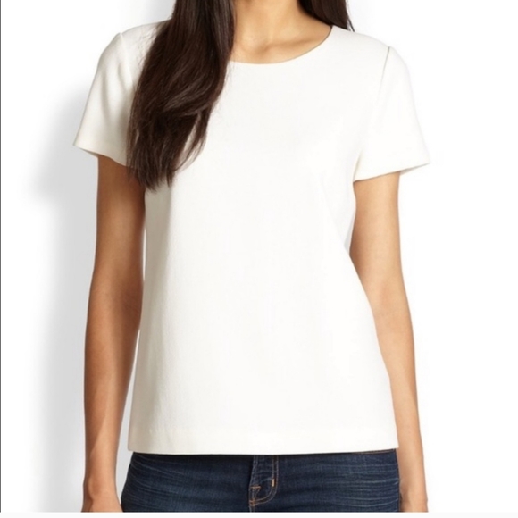 Joie Deleina Wool Cream Textured Top Size M - Picture 3 of 12